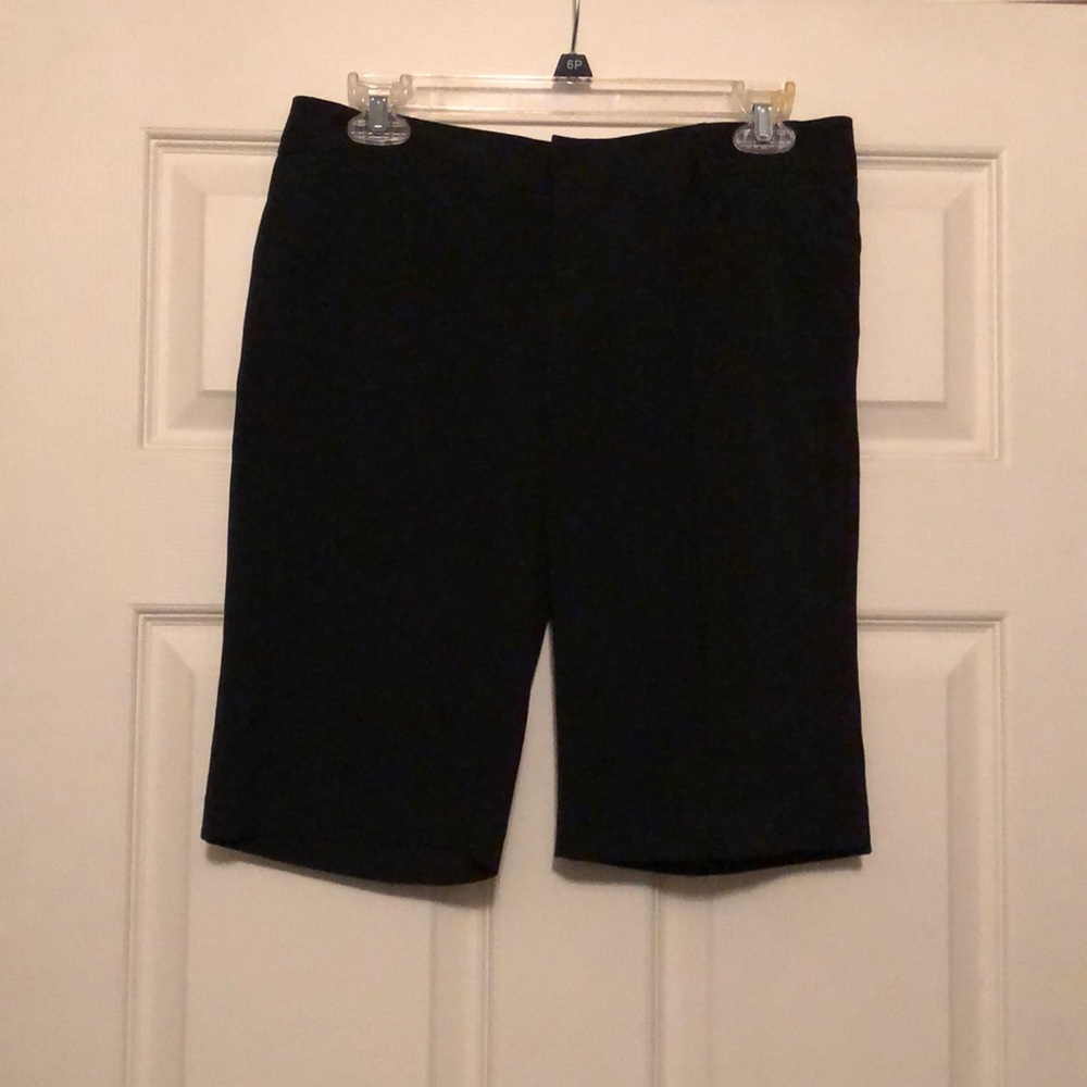 Bermuda length Forever 21 black dress shorts